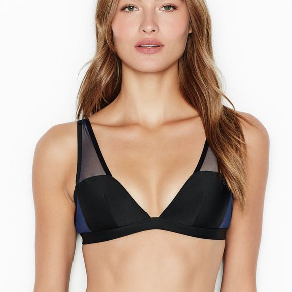 Victoria's Secret Other - SALE NEW Victoria's Secret Black Satin Bralette